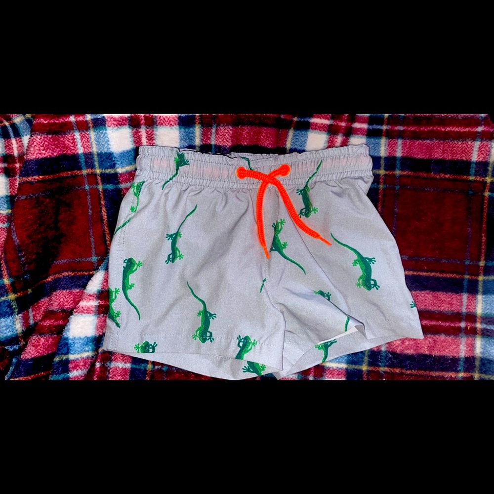 Aubainerie boys 12 month old swim bottoms